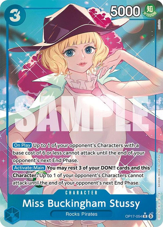 Miss Buckingham Stussy (Alternate Art) OP17-054