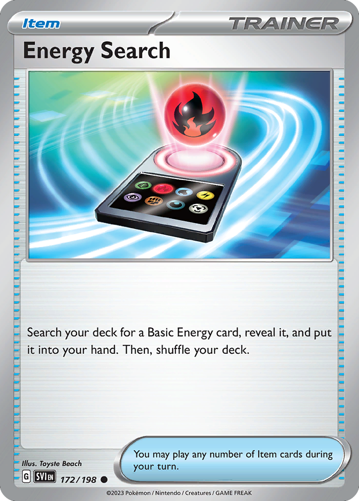 Energy Search 172/198 Common Scarlet & Violet