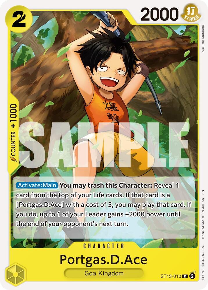 Portgas.D.Ace (Reprint) ST13-010