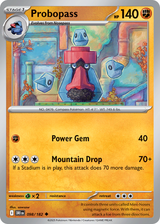 Probopass 098/182 Uncommon Destined Rivals