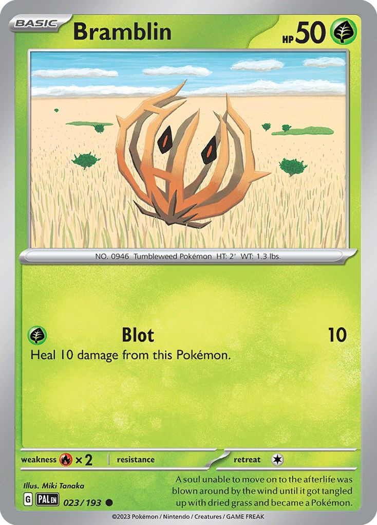 Bramblin 023/193 Common Paldea Evolved
