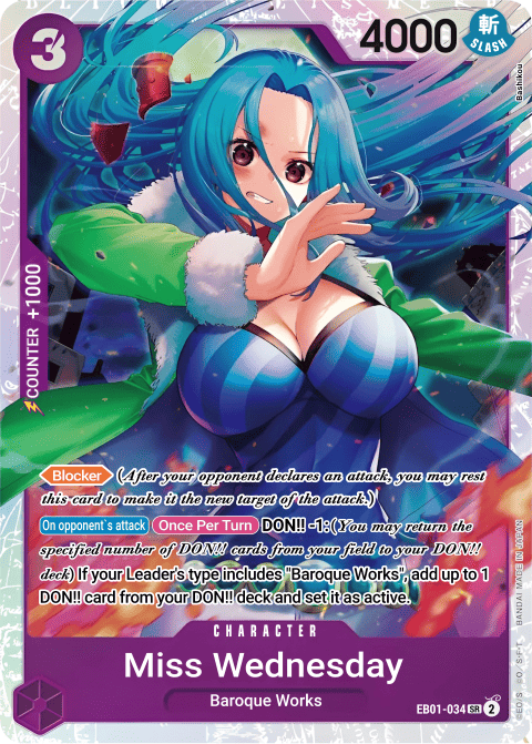 EB01-034 - Ms. Wednesday