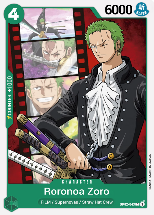 Roronoa Zoro OP02-043