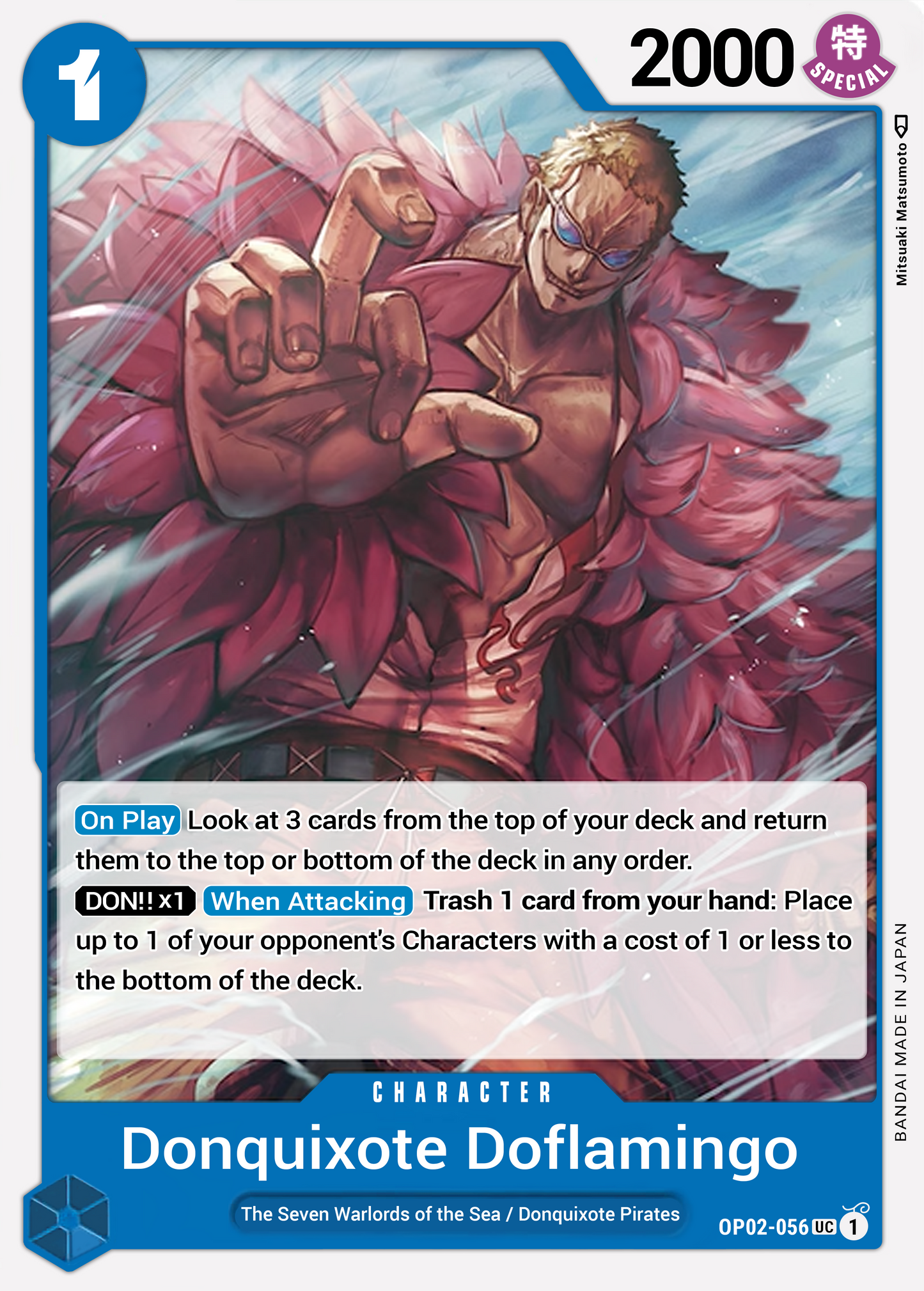 Donquixote Doflamingo OP02-056