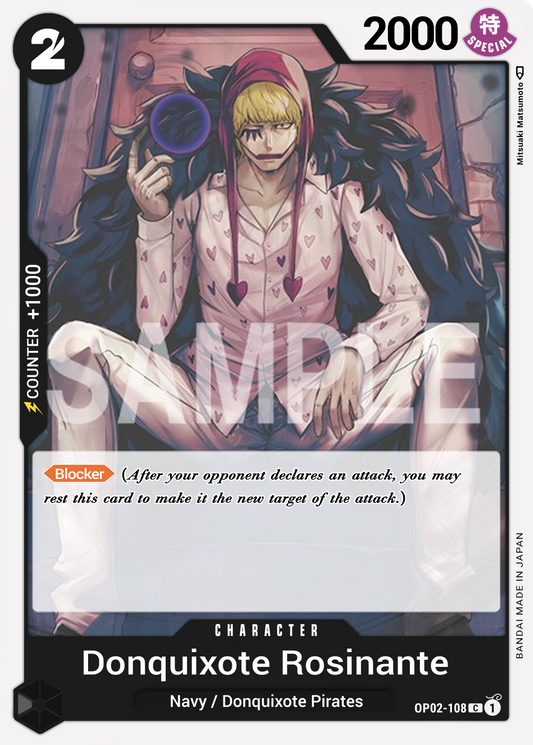 Donquixote Rosinante OP02-108