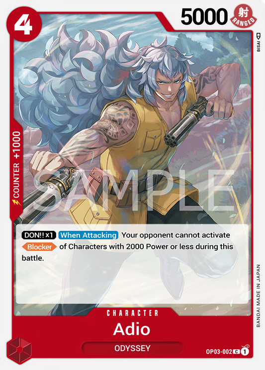 Adio OP03-002