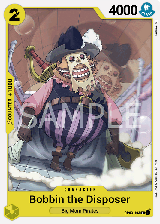 Bobbin the Disposer OP03-103