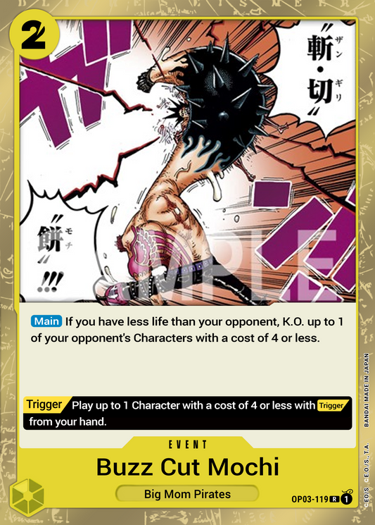 Buzz Cut Mochi OP03-119