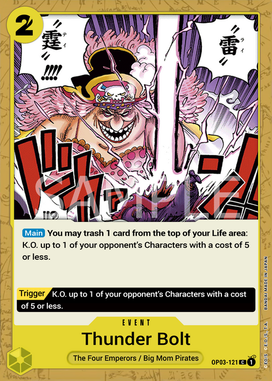 Thunder Bolt OP03-121