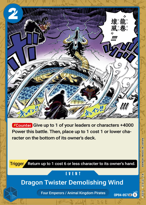 Dragon Twister Demolition Breath OP04-057