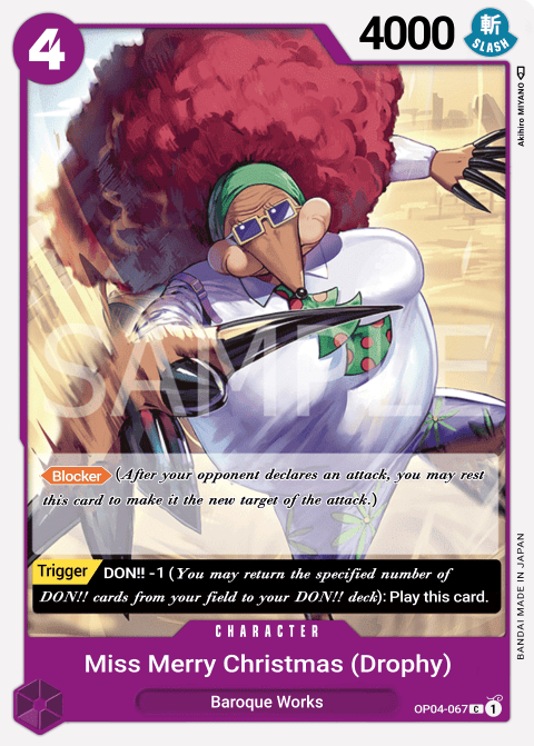 Miss.MerryChristmas(Drophy) OP04-067