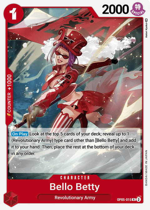 Belo Betty (OP05-015) (Reprint) OP05-015