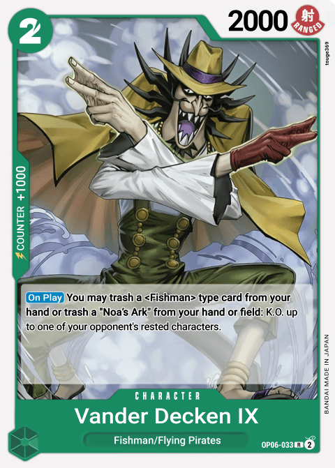 Vander Decken IX OP06-033