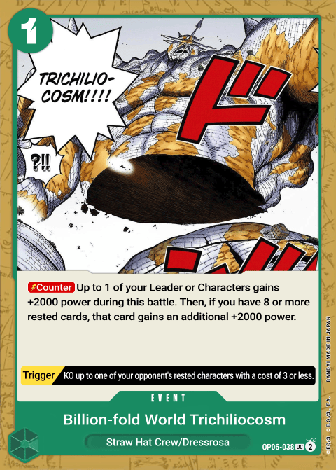 The Billion-fold World Trichiliocosm OP06-038