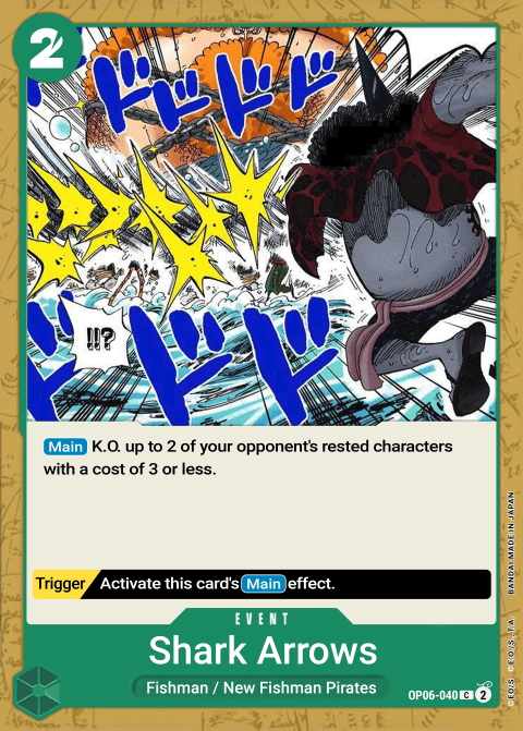 Shark Arrows OP06-040