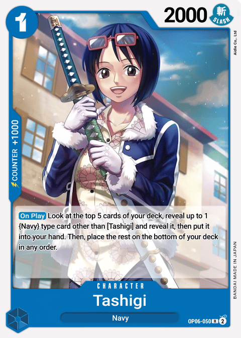 Tashigi OP06-050