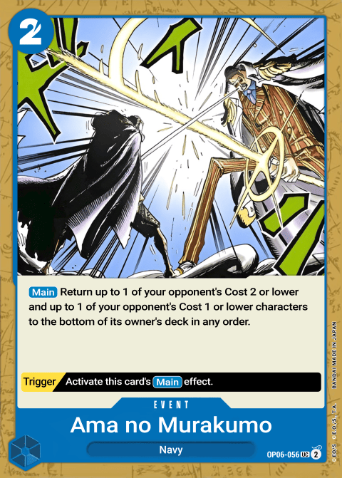 Ama no Murakumo Sword OP06-056