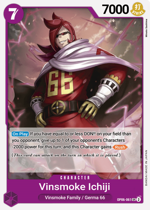 Vinsmoke Ichiji (061) OP06-061