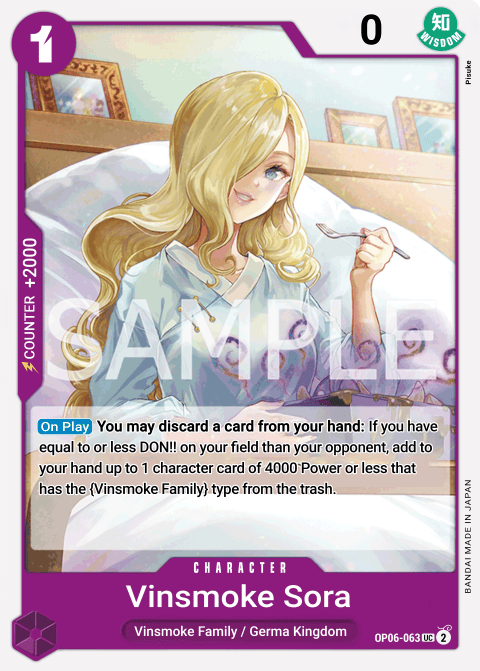 Vinsmoke Sora OP06-063