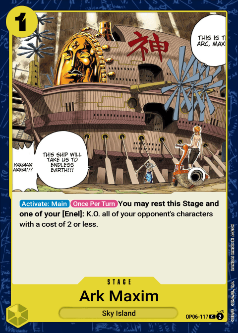 The Ark Maxim OP06-117