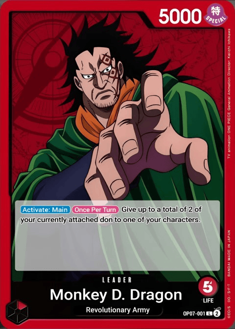 Monkey.D.Dragon (001) OP07-001