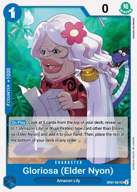 Gloriosa (Grandma Nyon) OP07-041