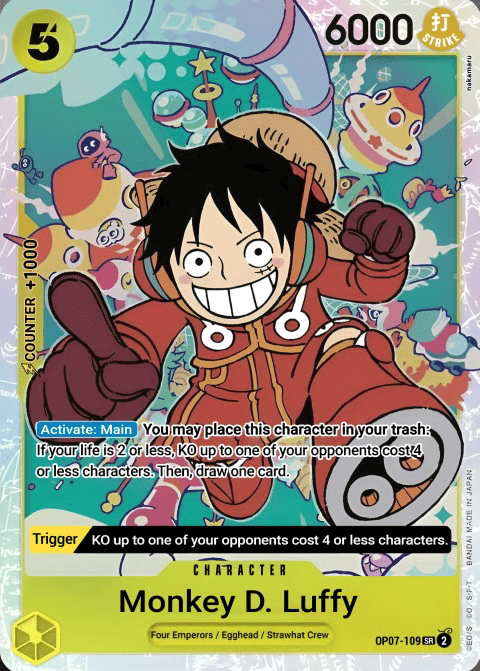 Monkey.D.Luffy - OP07-109 (Reprint) OP07-109