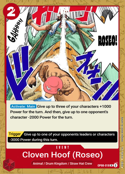 Cloven Rose OP08-018