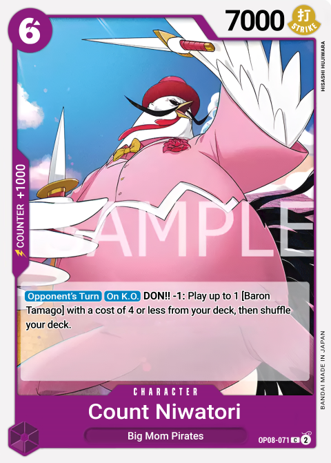 Count Niwatori OP08-071