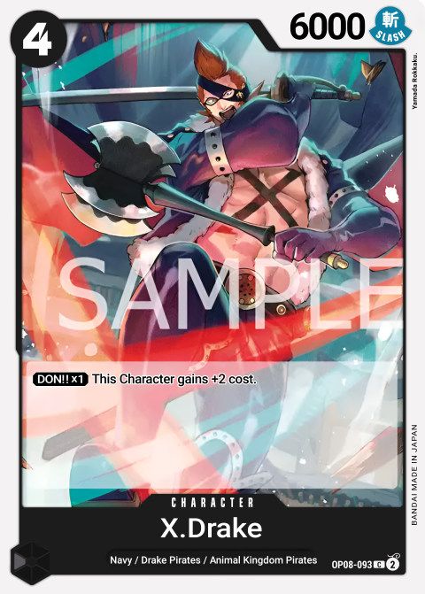 X.Drake OP08-093