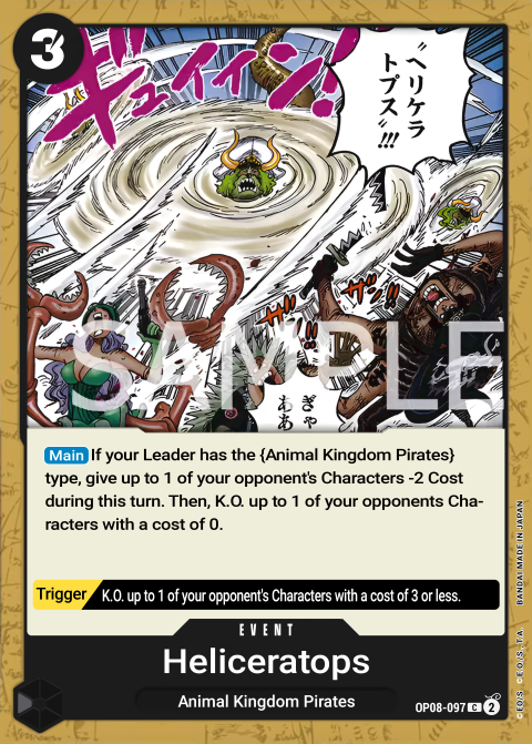 Heliceratops OP08-097