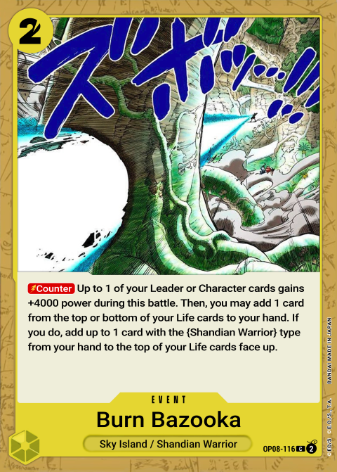 Burn Bazooka OP08-116