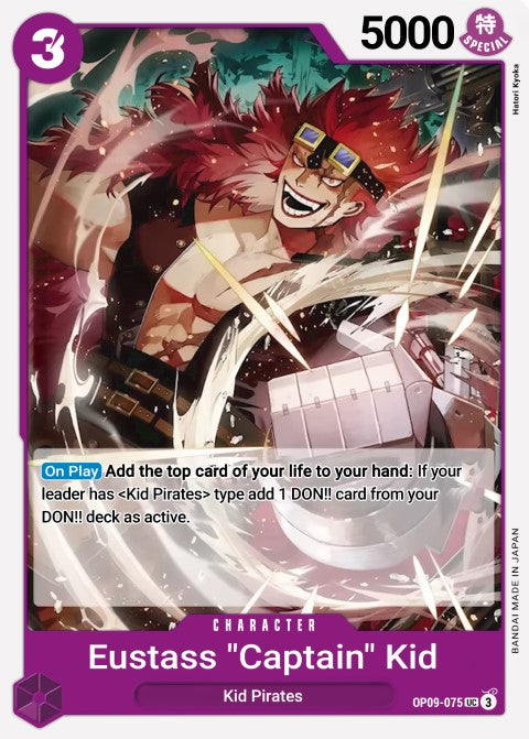 Eustass"Captain"Kid OP09-075