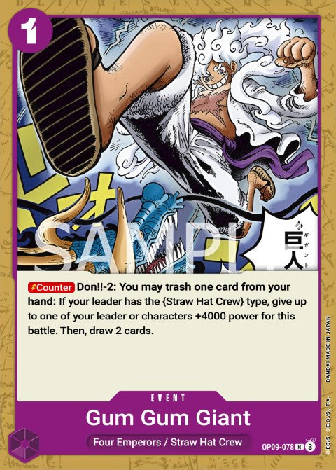 Gum-Gum Giant OP09-078