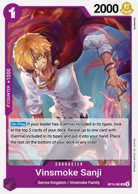 Vinsmoke Sanji OP10-063