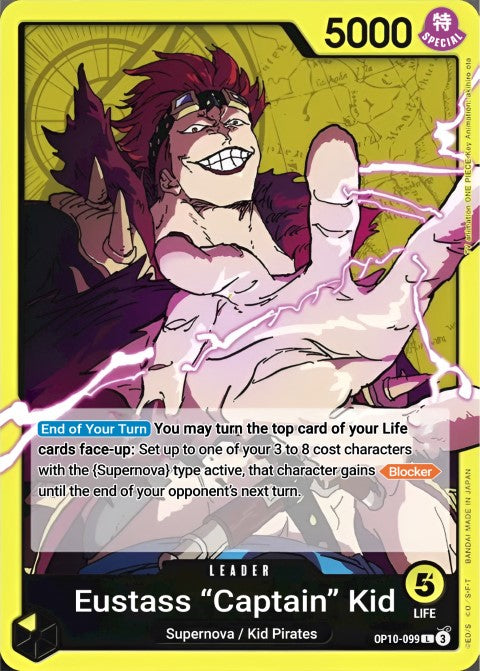 Eustass"Captain"Kid (099) OP10-099