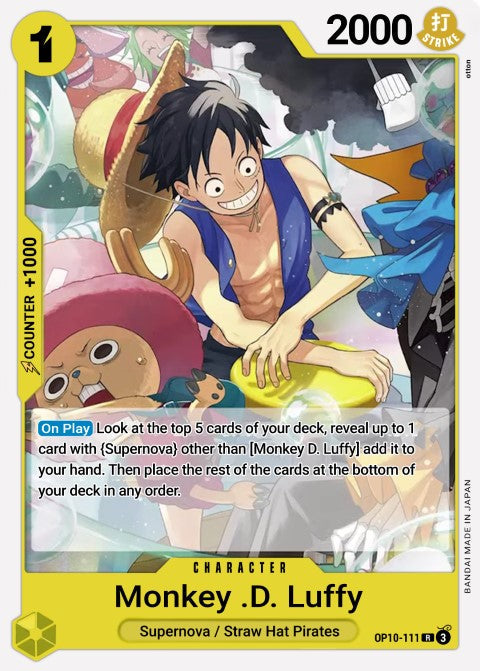 Monkey.D.Luffy (111) OP10-111