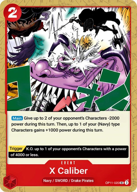 X Calibur OP11-020