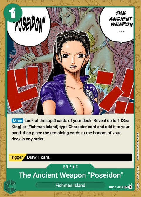 Ancient Weapon Poseidon OP11-037