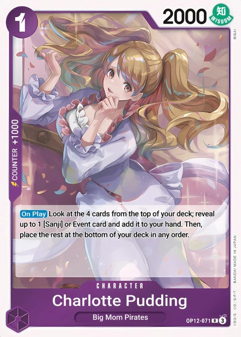 Charlotte Pudding OP12-071