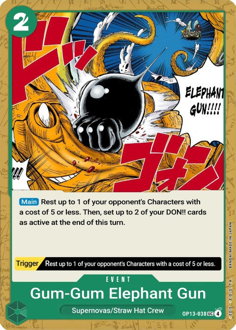 Gum-Gum Elephant Gun  OP13-038