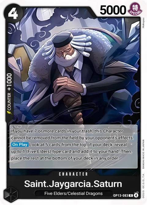 St. Jaygarcia Saturn  OP13-083