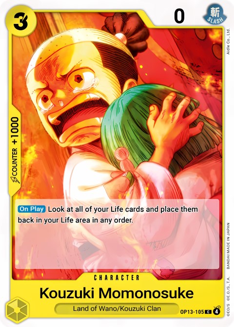 Kouzuki Momonosuke  OP13-105