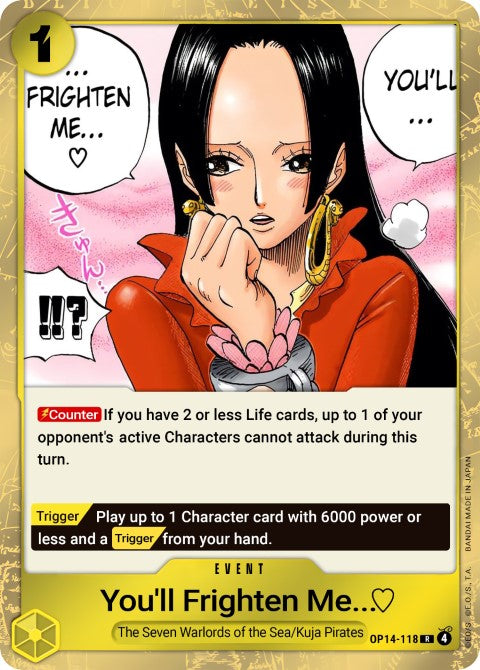 OP14-118 - You'll Frighten Me...