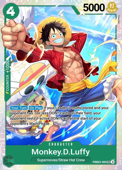 PRB02-005 - Monkey.D.Luffy