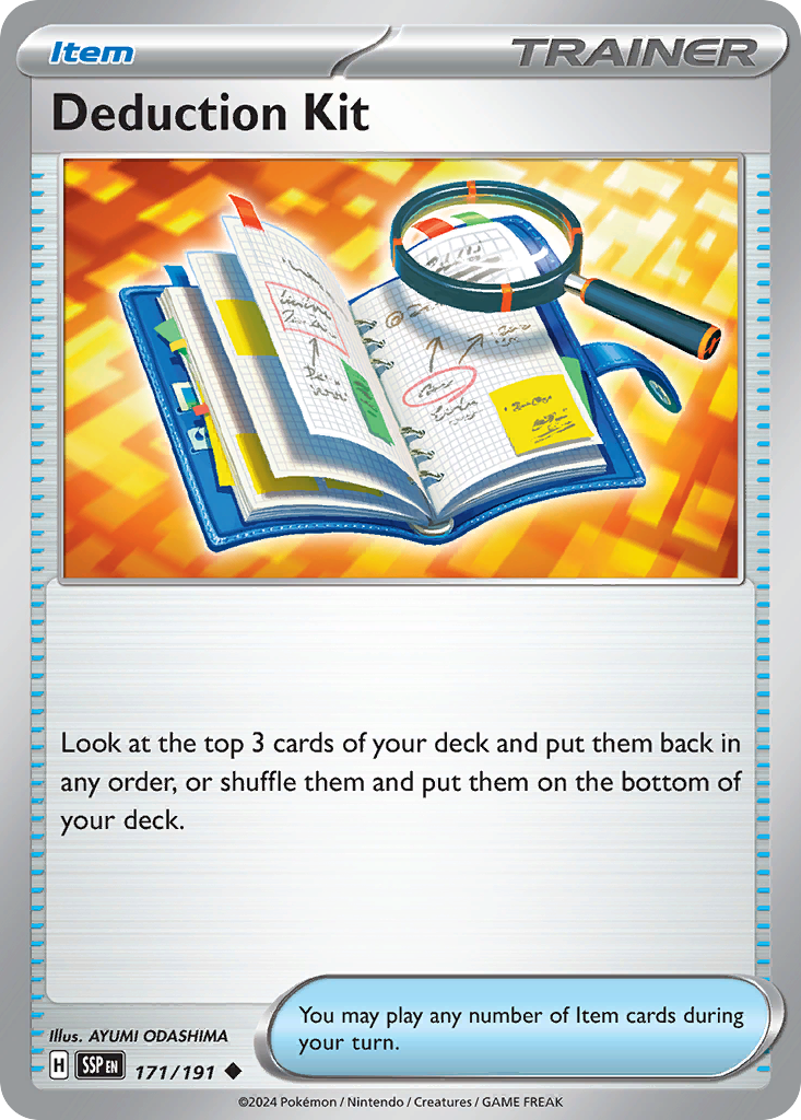 Deduction Kit 171/191 Uncommon Surging Sparks