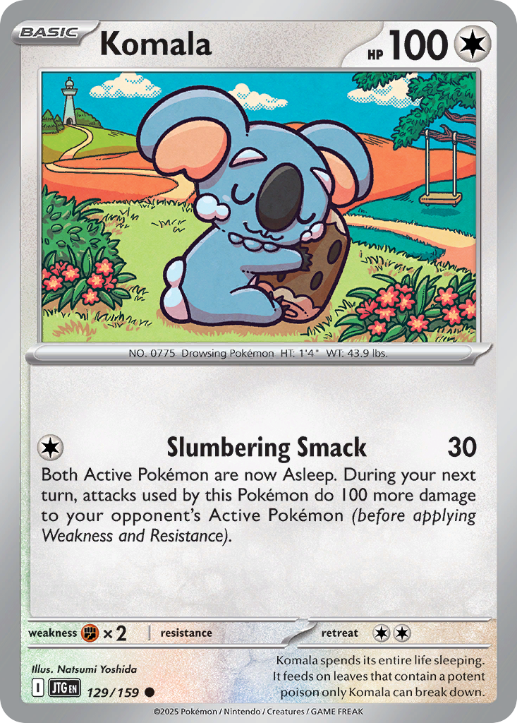 Komala 129/159 Common Journey Together Reverse Holo