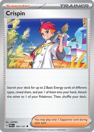 Crispin 105/131 Uncommon Prismatic Evolutions