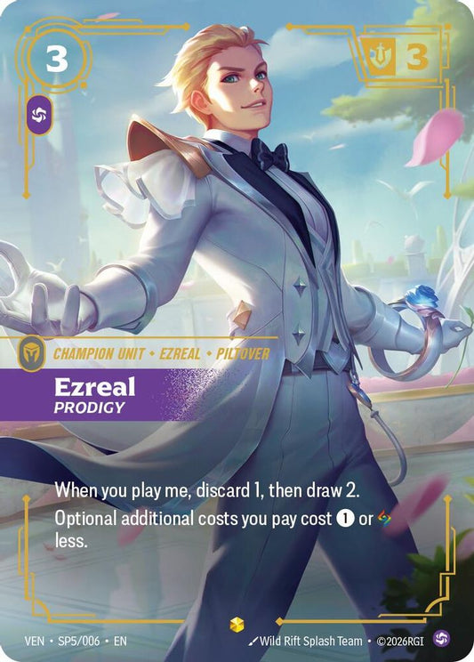 Ezreal - Prodigy SP5/006 Showcase Vendetta Foil