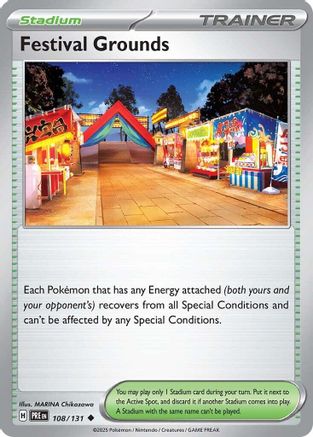 Festival Grounds 108/131 Uncommon Prismatic Evolutions